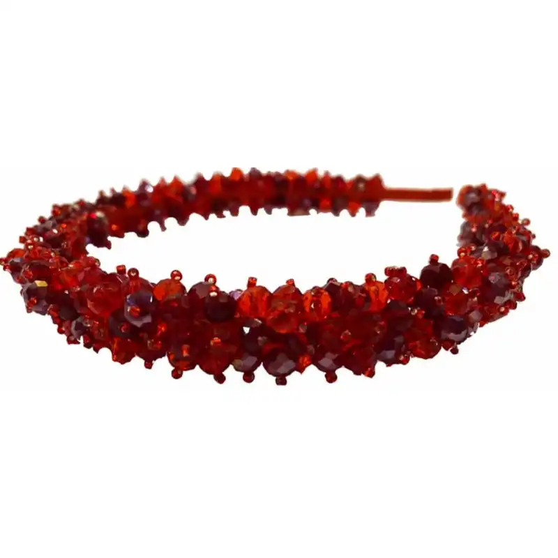 تل مو زنانه مدل جواهر دوزی تمام کریستال