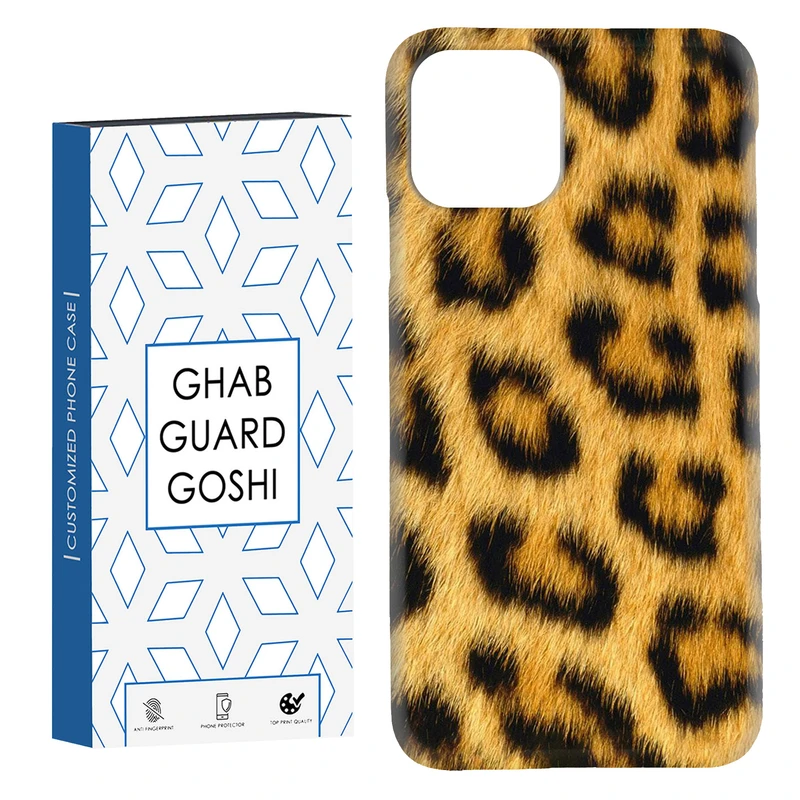 کاور قاب گارد گوشی طرح پلنگی کد Dimo-074 مناسب برای گوشی موبایل اپل  IPHONE 11 PRO MAX
