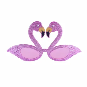 Flamingo Model Decorative Glasses