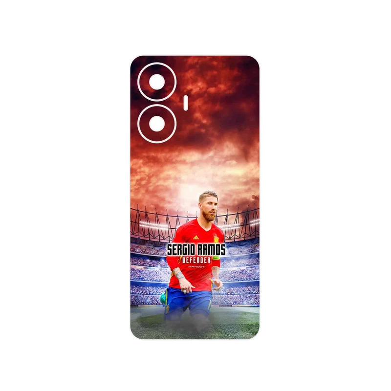 برچسب پوششی ماهوت مدل Sergio Ramos مناسب برای گوشی موبایل ریلمی C55