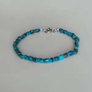 دستبند نقره زنانه مدل B42