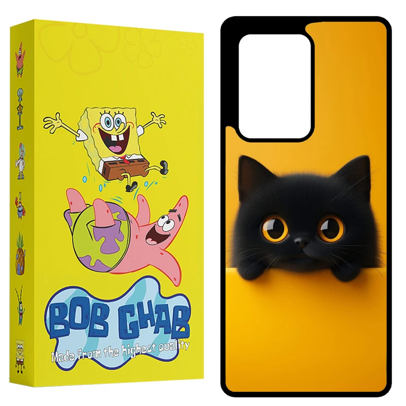 کاور باب قاب طرح گربه مدل BCPS20U مناسب برای گوشی موبایل سامسونگ Galaxy S20 ultra 4G / Galaxy S20 Ultra 5G