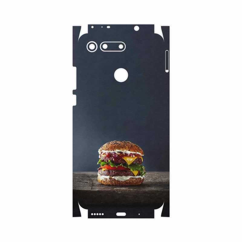 برچسب پوششی ماهوت مدل Hamburger-FullSkin مناسب برای گوشی موبایل آنر View 20