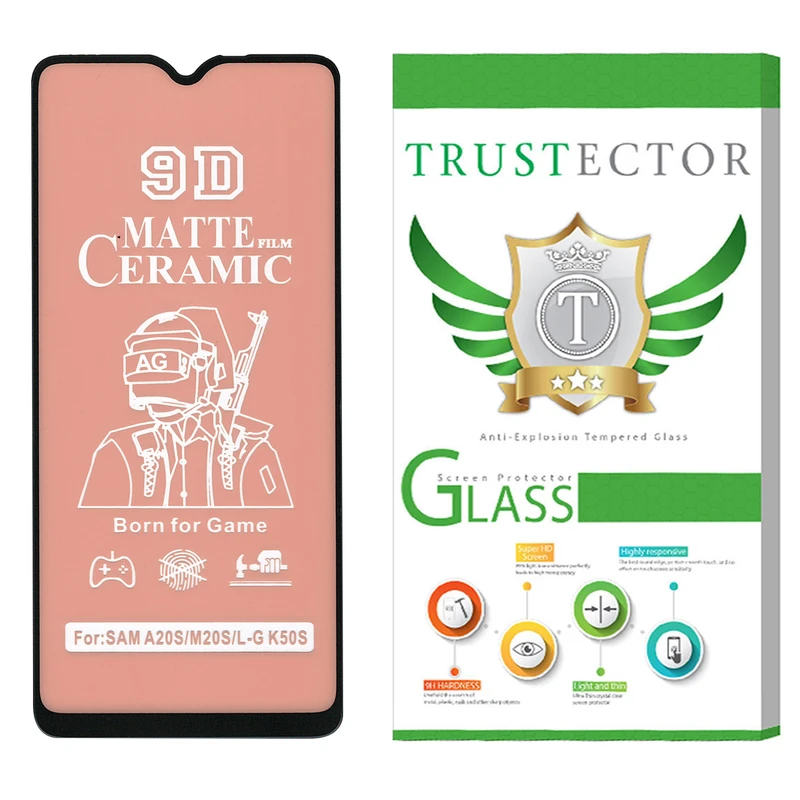  محافظ صفحه نمایش سرامیکی مات تراستکتور مدل CATA مناسب برای گوشی موبایل سامسونگ Galaxy A03