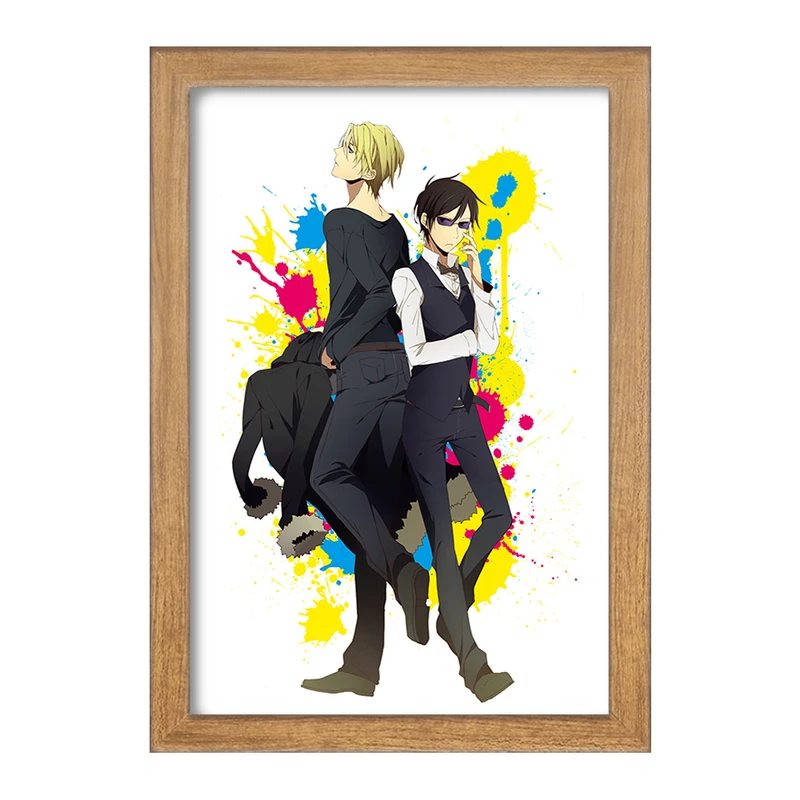 تابلو خندالو مدل ایزایا و شیزو انیمه دورارارا کد 32135