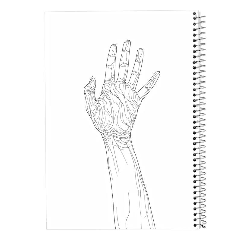 دفتر نقاشی 50 برگ مدوپد مدل عاشقانه love کد DF14162