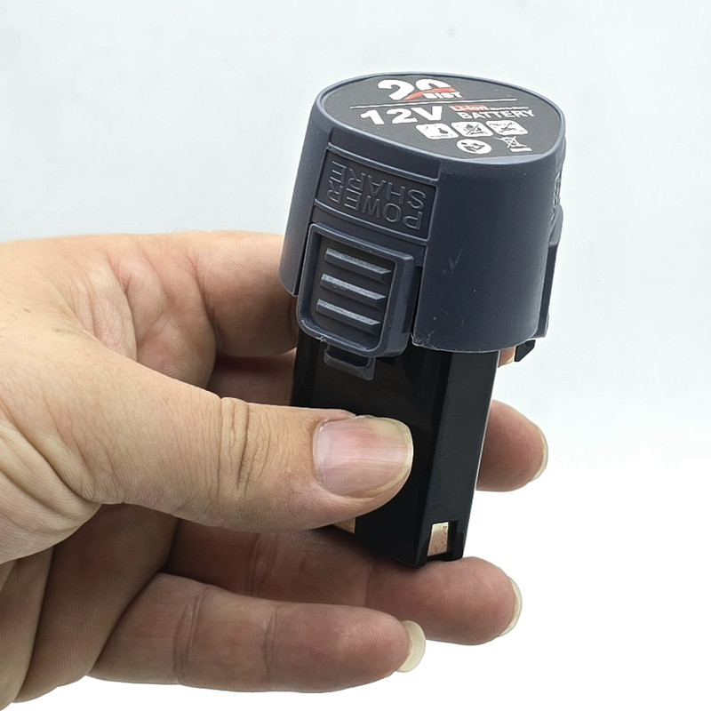 باتری دریل پیچ گوشتی شارژی بیست مدل سه ضلع کد 12V