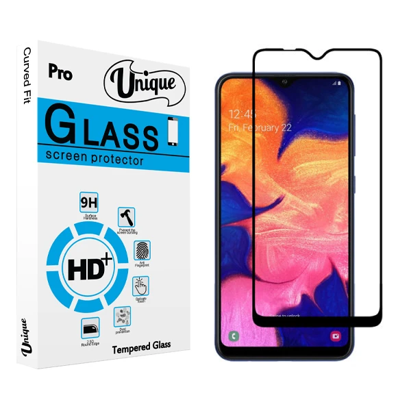 محافظ صفحه نمایش سرامیکی يونيک مدل +Clear مناسب برای گوشی موبایل سامسونگ Galaxy M10