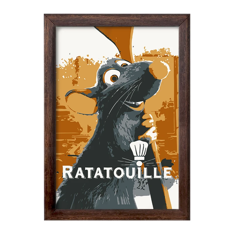 تابلو خندالو طرح موش سرآشپز کد F2250