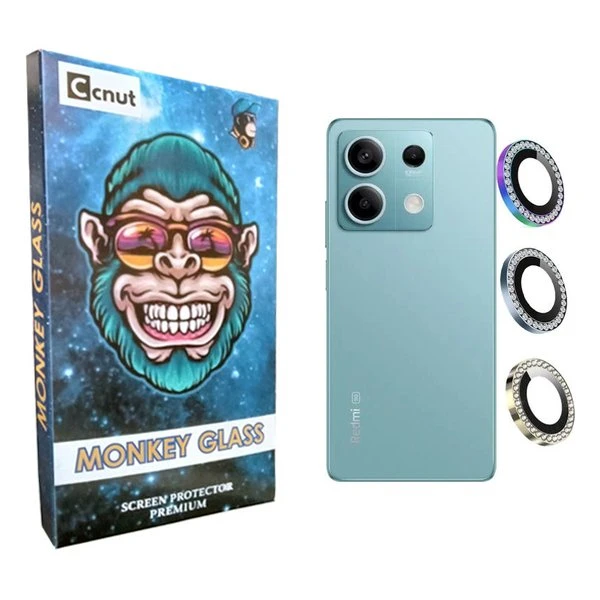 محافظ لنز گوشی کوکونات مدل mnk Ringi negin مناسب برای گوشی موبایل شیائومی Redmi note 13 5G