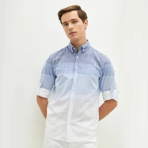 پیراهن آستین بلند مردانه ال سی وایکیکی مدل W10706Z8-LEN