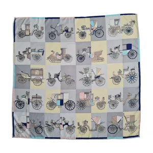 روسری زنانه مدل دور دست دوز