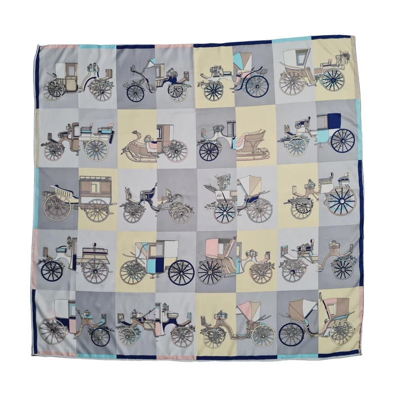 روسری زنانه مدل دور دست دوز