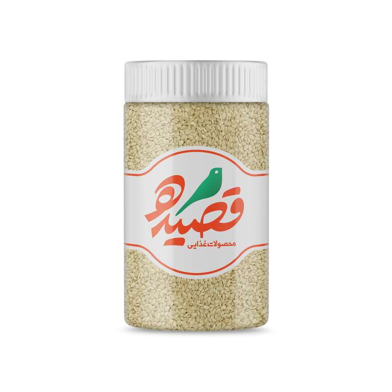 کنجد سفید ممتاز قصیده - 250 گرم