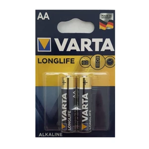 باتری قلمی وارتا مدل Longlife -MN1500-LR6 بسته 2 عددی