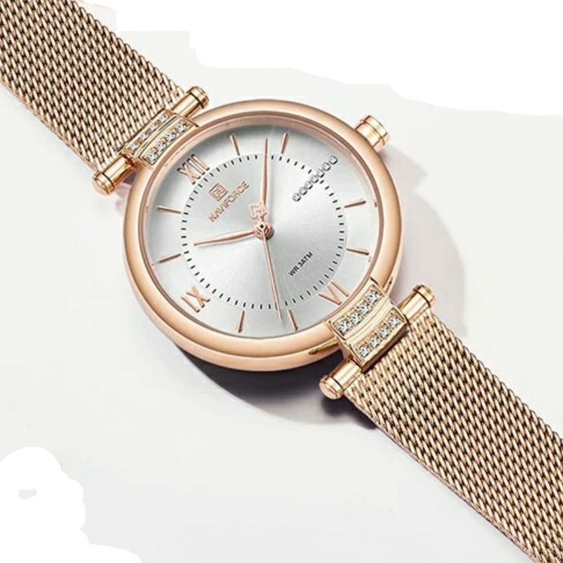 ساعت مچی عقربه ای زنانه نیوی فورس مدل nf5019