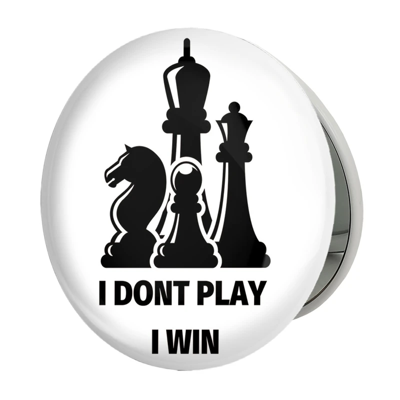 آینه جیبی خندالو طرح شطرنج مدل تاشو کد 29250