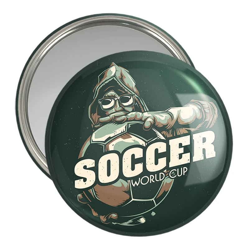 آینه جیبی خندالو مدل فوتبال Football کد 25979