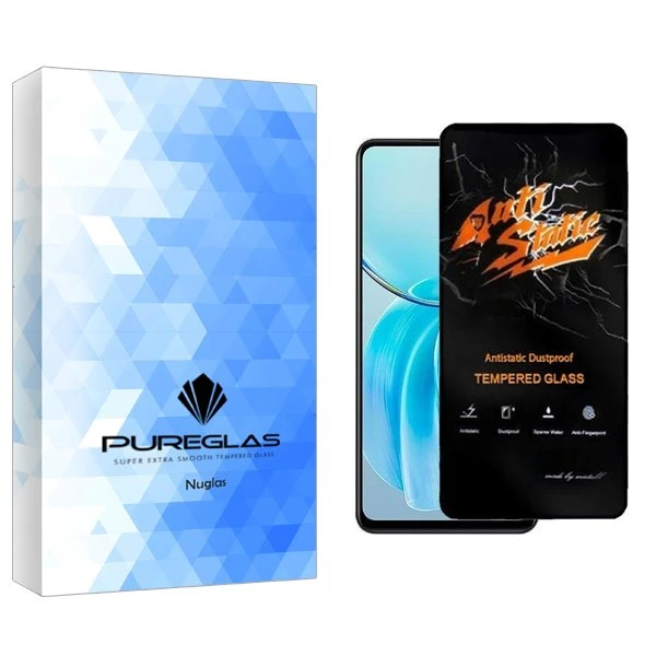محافظ صفحه نمایش پیور گلس مدل NueGlas Antistatic مناسب برای گوشی موبایل ویوو Y100i