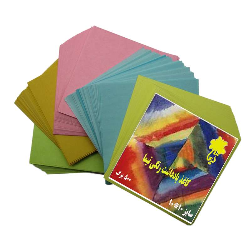 کاغذ یادداشت رنگی تیما مدل 1010 بسته 500 عددی کاغذ یادداشت رنگی تیما مدل 1010 بسته 500 عددی