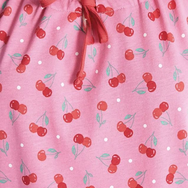 سرهمی زنانه ال سی وایکیکی مدل پنبه آلبالو -  - 2