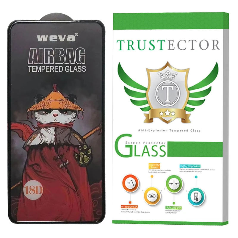  محافظ صفحه نمایش تراستکتور مدل WEVA مناسب برای گوشی موبایل شیائومی Poco X3
