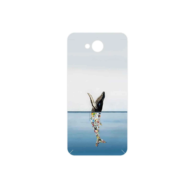 برچسب پوششی ماهوت مدل Collage of Sea Trash مناسب برای گوشی موبایل اچ تی سی Desire 650