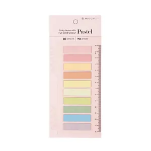 کاغذ یادداشت چسب دار مدل طیف رنگی 