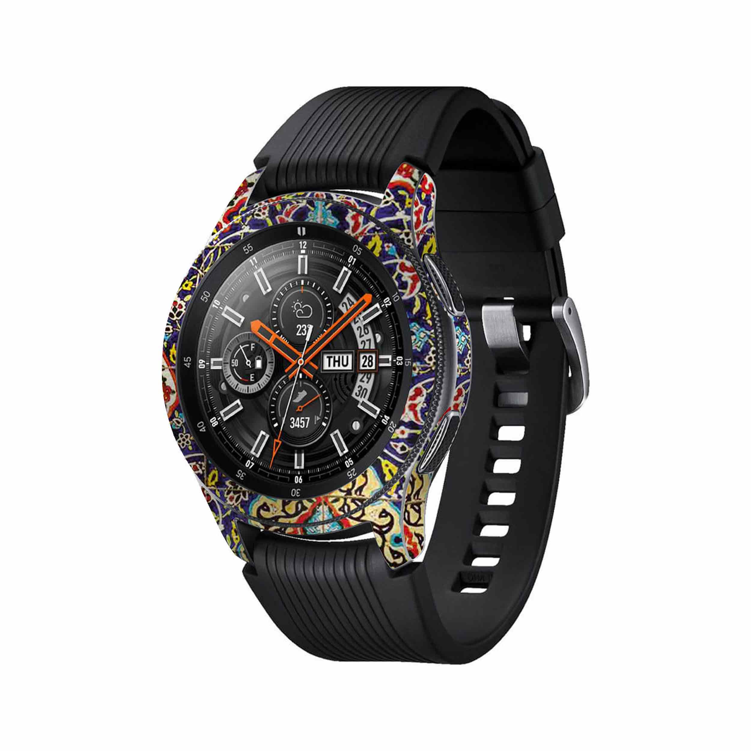 برچسب ماهوت طرح Iran-Tile6 مناسب برای ساعت هوشمند سامسونگ Galaxy Watch 46mm
