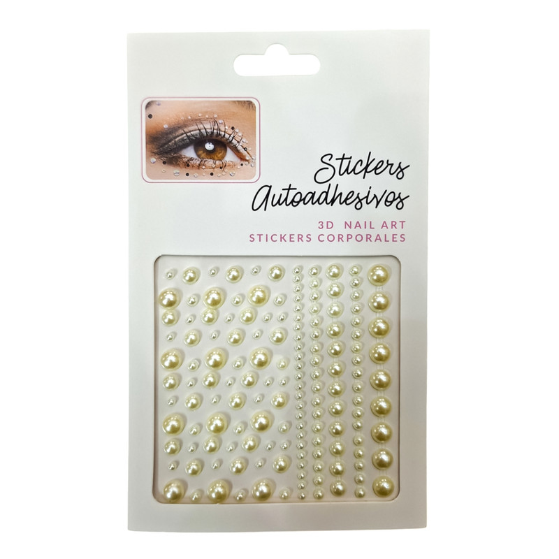 نگین صورت مدل مروارید