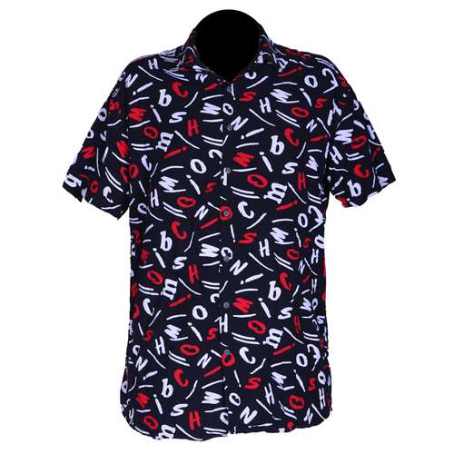 پیراهن آستین کوتاه مردانه  مدل هاوایی D1