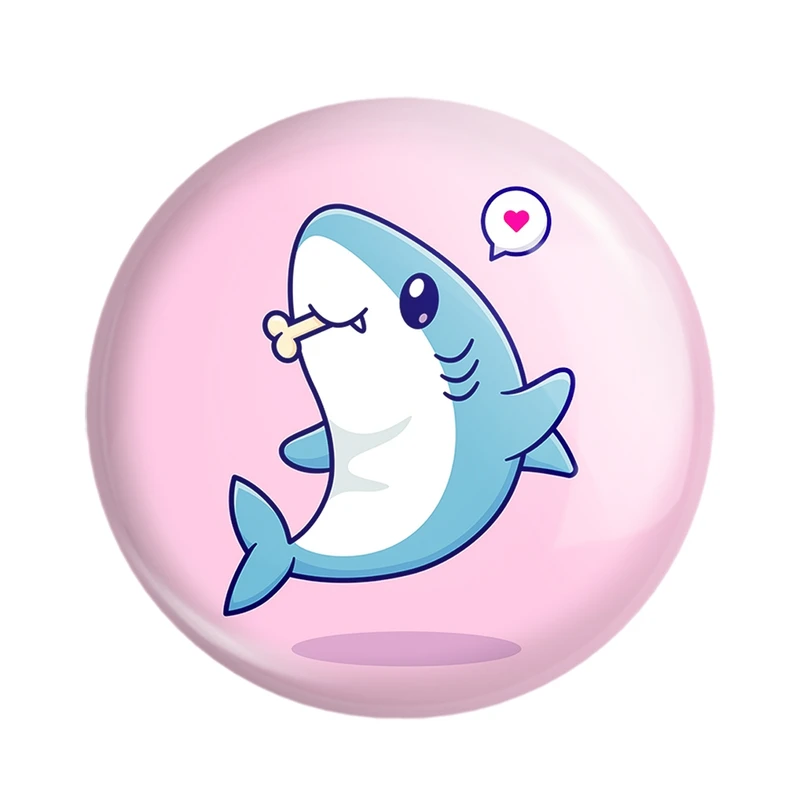 پیکسل خندالو مدل حیوانات بامزه کوسه کد 29685