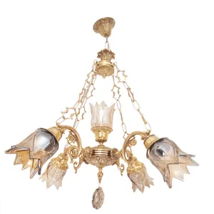  لوستر 5 شعله مدل نسترن