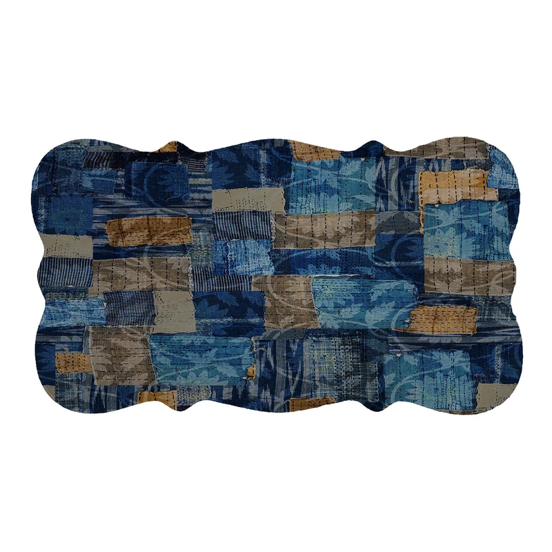  پادری طرح سنتی کد 9257 سایز 110×60 سانتی متر