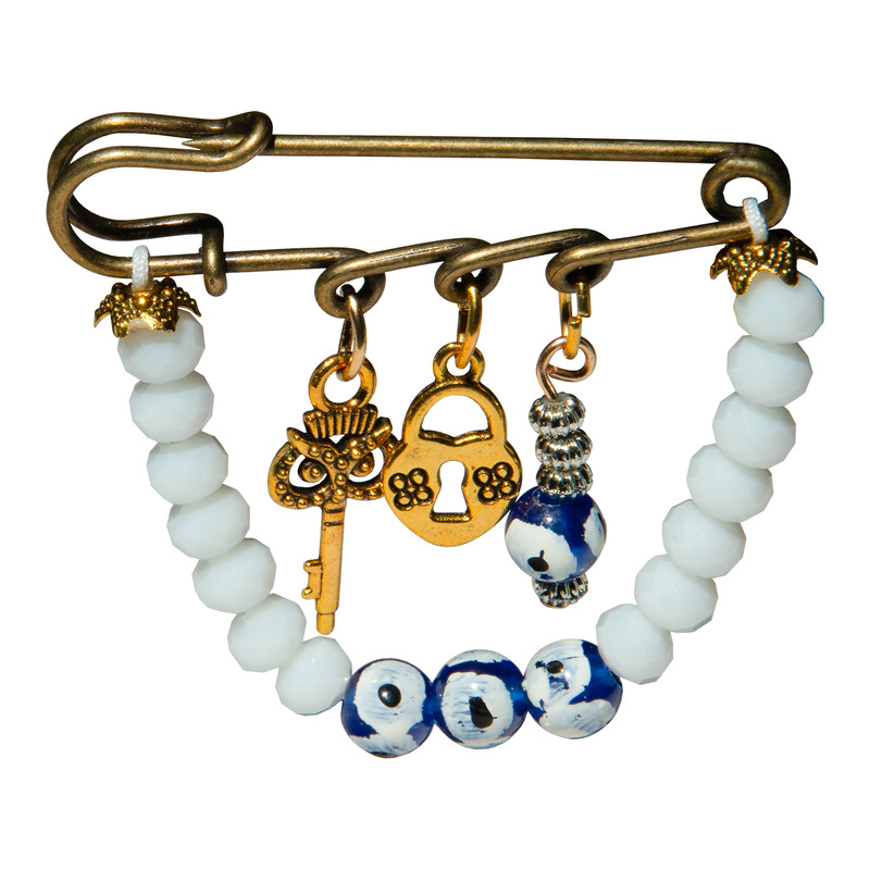 سنجاق سینه زنانه مدل چشم زخم سنجاق سینه زنانه مدل چشم زخم