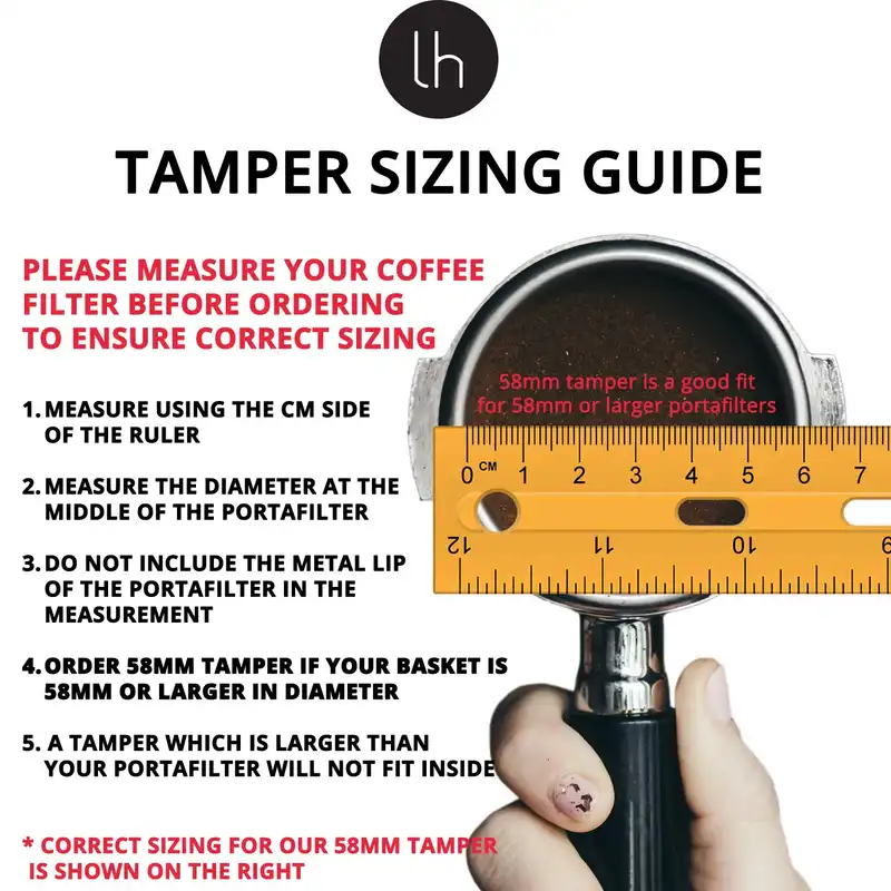 تمپر قهوه مدل تکنیکال 51 m