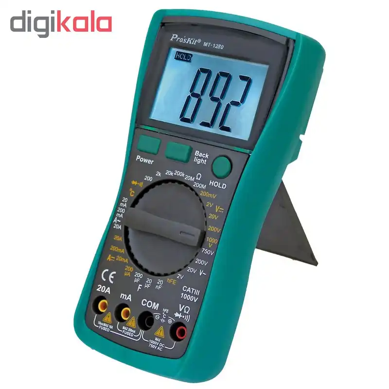 مولتی متر دیجیتال پروسکیت مدل MT-1280