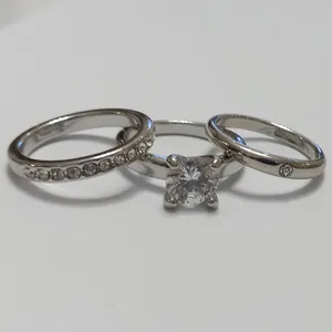 انگشتر زنانه مدل mb3098 مجموعه 3 عددی