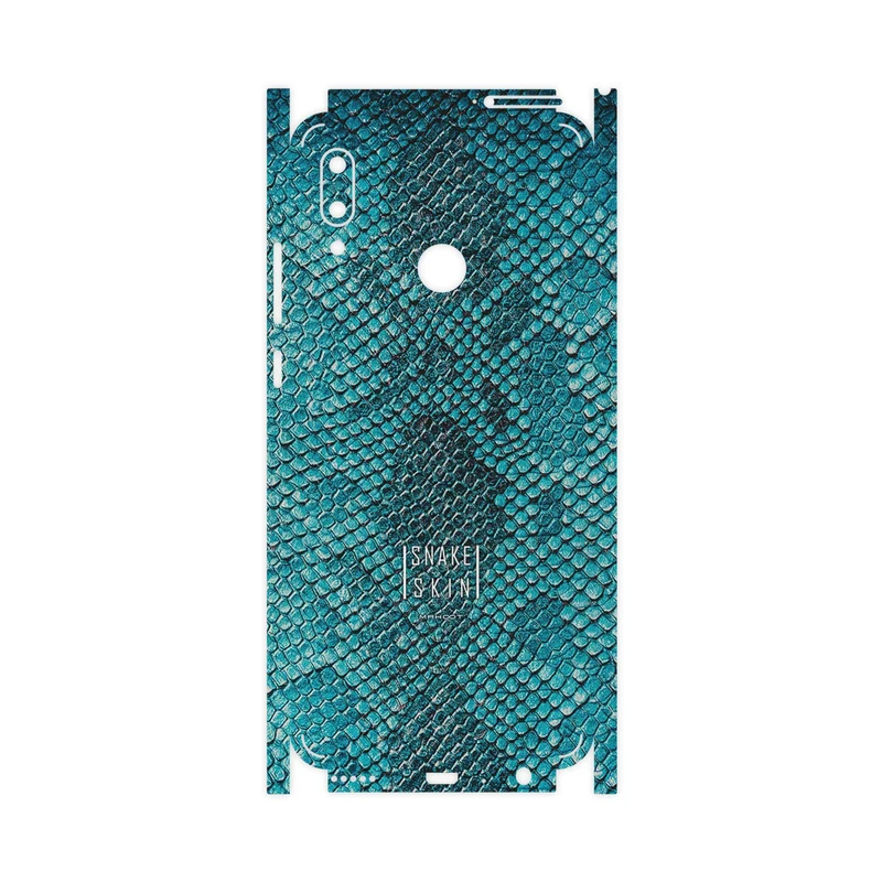 برچسب پوششی ماهوت مدل Blue Snake Skin-FullSkin مناسب برای گوشی موبایل هوآوی P Smart 2019