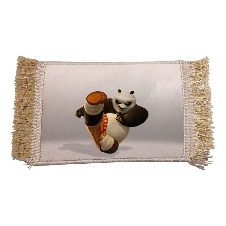 فرش ماشینی دیوارکوب مدل پاندا کونگ فو کار کد 26