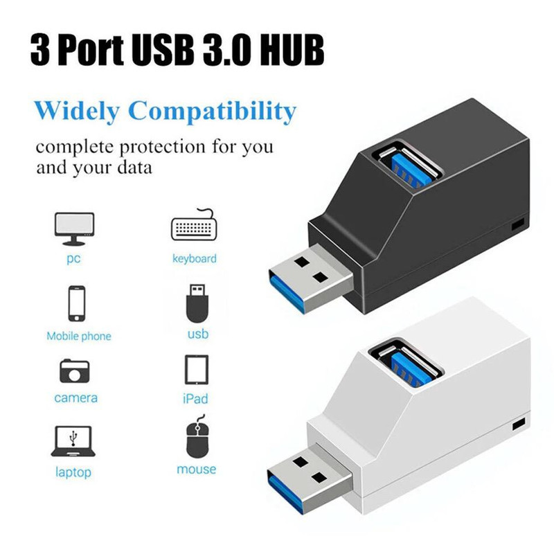 هاب 3 پورت usb3.1 مدل super-speed