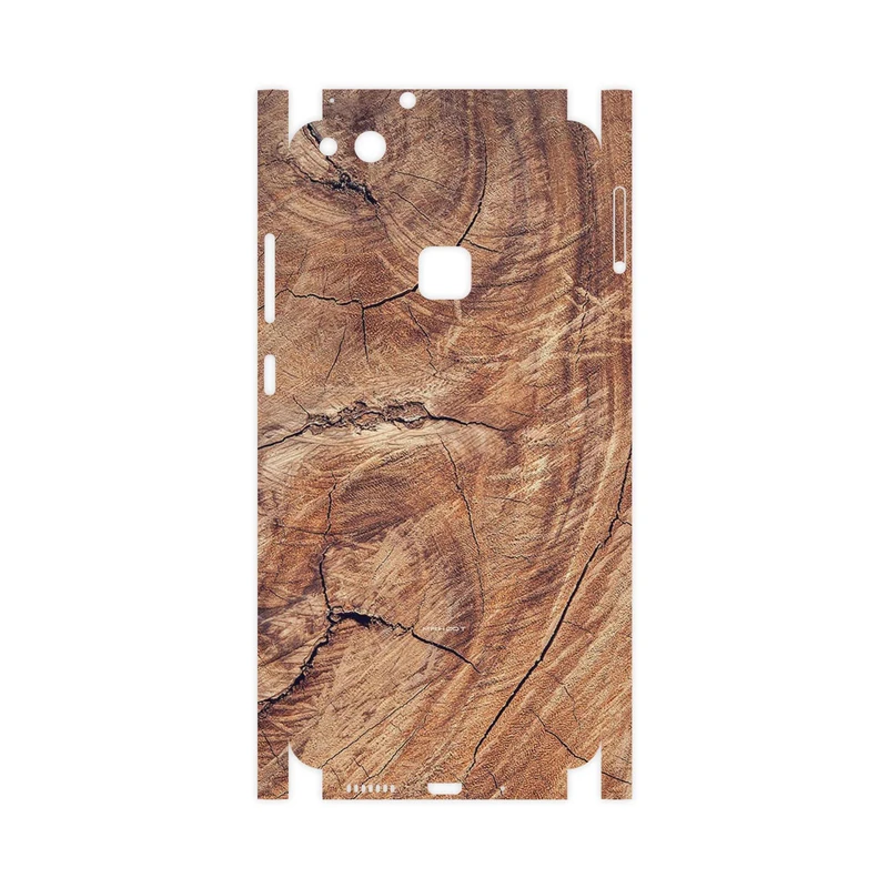 برچسب پوششی ماهوت مدل Wood Texture 5-FullSkin مناسب برای گوشی موبایل هوآوی P10 Lite