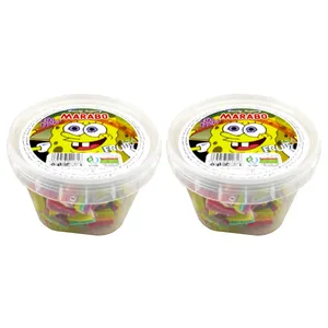 پاستیل شکری ترش میوه ای پیچی مارابو - 180 گرم بسته 2 عددی