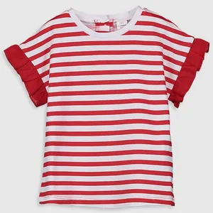 تی شرت آستین کوتاه نوزادی ال سی وایکیکی مدل 0SL414Z1