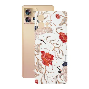 Remax cover sticker Leth model flower design suitable for Motorola Edge 30 Fusion mobile phone