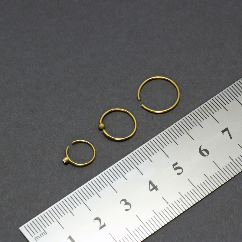 پیرسینگ بینی زنانه پایتخت مدل PS987 مجموعه سه عددی