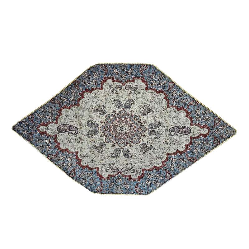 رومیزی ترمه مدل بته جقه کد B60-40