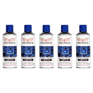 اسپری کنتاکت شوی چرب پگاسوس مدل Lubricant حجم 450 میلی‌لیتر مجموعه 5 عددی