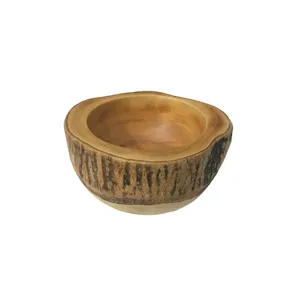 کاسه چوبی طرح آبنوس کد THAI
