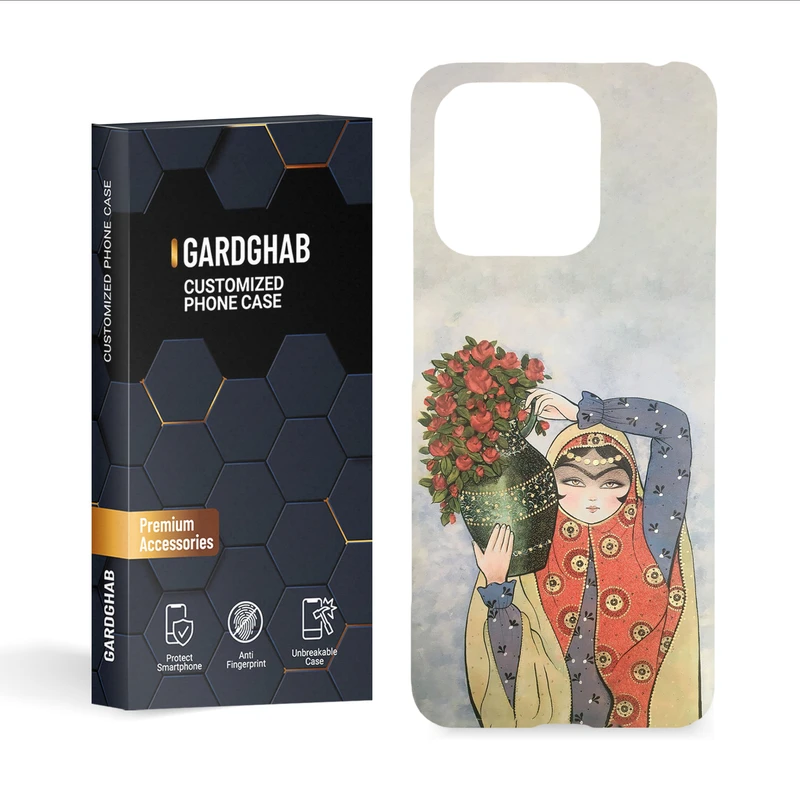 کاور گارد قاب مدل دخترانه مناسب برای گوشی موبایل شیائومی Redmi 12C